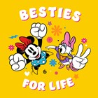 Vriendschapskaart Minnie Mouse en Katrien besties